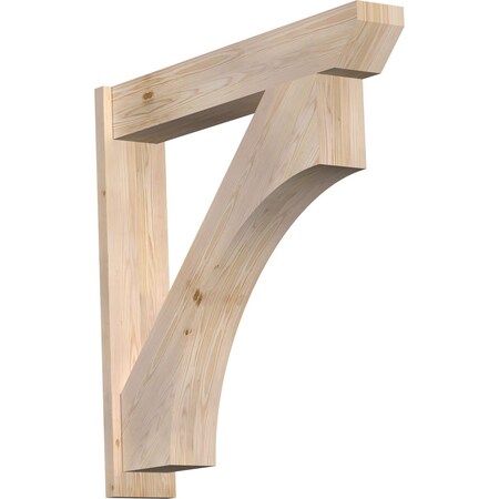 Ekena Millwork Westlake Slat Smooth Outlooker, Douglas Fir, 7 1/2"W x 42"D x 42"H OUT08X42X42WTL06SDF